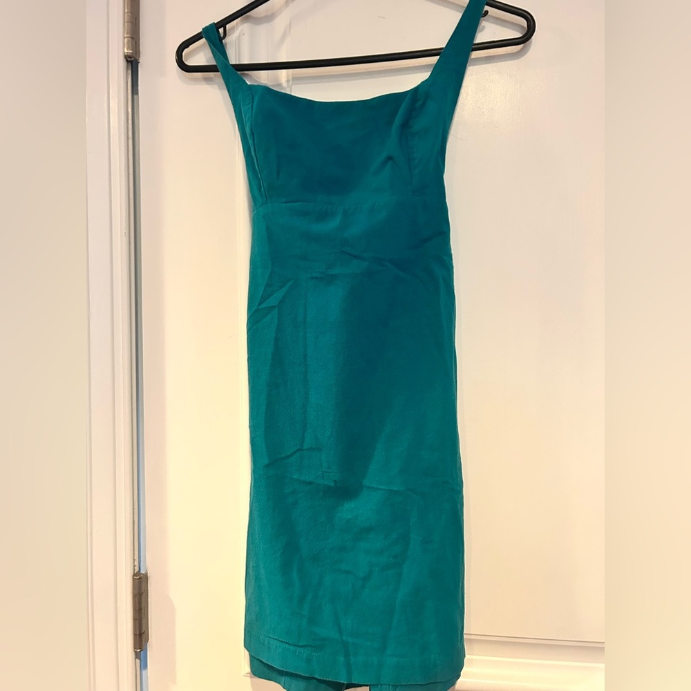 Free People Teal Sleeveless Dress